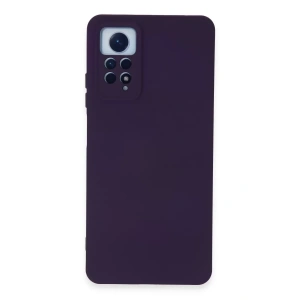USLUCAN ALIŞVERİŞ Xiaomi Redmi Note 12 Pro 4G Kılıf Nano içi Kadife Silikon - Mor