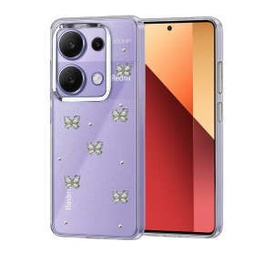 USLUCAN ALIŞVERİŞ Xiaomi Redmi Note 13 Pro 4G Fiyonk Desenli Kapak - Desen 9