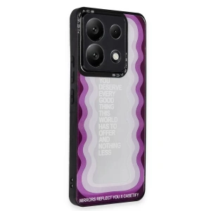 USLUCAN ALIŞVERİŞ Xiaomi Redmi Note 13 Pro 5G Kılıf Mirror Desenli Kapak - Mirror - 5