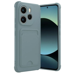 USLUCAN ALIŞVERİŞ Xiaomi Redmi Note 14 4G Kelvin Kartvizitli Silikon - Açık Yeşil