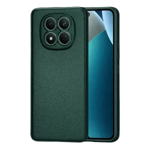 USLUCAN ALIŞVERİŞ Xiaomi Redmi Note 15 Pro 4G Thermax Silikon Kılıf - Koyu Yeşil