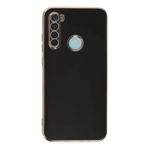USLUCAN ALIŞVERİŞ Xiaomi Redmi Note 8 Kılıf Volet Silikon - Siyah