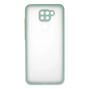USLUCAN ALIŞVERİŞ Xiaomi Redmi Note 9 Kılıf Montreal Silikon Kapak - Turkuaz