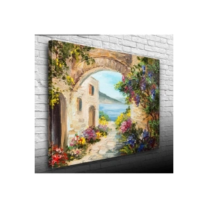 USLUCAN ALIŞVERİŞ Yağlı Boya Yazlık Canvas Tablo (50x70)
