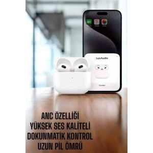 USLUCAN ALIŞVERİŞ Yeni Nesil Bluetooth Kulaklık ANC Özelliği Yüksek Ses Kaliteli