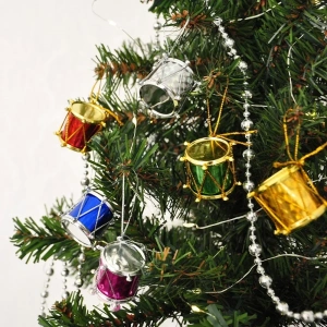 USLUCAN ALIŞVERİŞ Yılbaşı Ağaç Süsü Davullar 12li