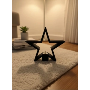 USLUCAN ALIŞVERİŞ YILDIZ MUMLUK SİYAH