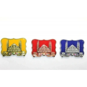 USLUCAN ALIŞVERİŞ Yöresel Sultanahmet Magnet Kare Tasarım
