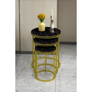 USLUCAN ALIŞVERİŞ ZİGON SEHPA C LÜX ÇİFT GOLD BENDİR