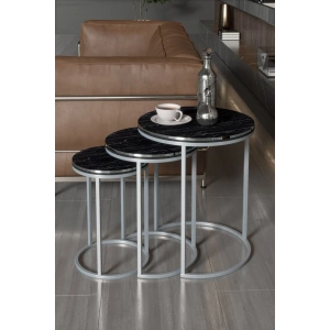 USLUCAN ALIŞVERİŞ ZİGON SEHPA C LÜX ÇİFT GÜMÜŞ BENDİR