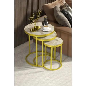 USLUCAN ALIŞVERİŞ ZİGON SEHPA C LÜX GOLD EFES