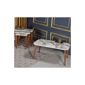 USLUCAN ALIŞVERİŞ Zigon Sehpa Kr Ve Orta Sehpa Kr Torna Set Efes