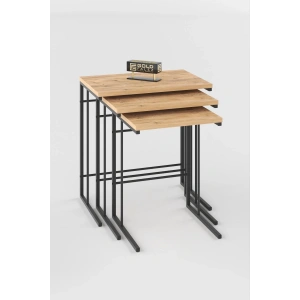 USLUCAN ALIŞVERİŞ ZİGON SEHPA SOLO ATLANTİK ÇAM