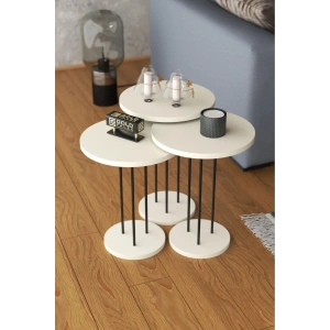 USLUCAN ALIŞVERİŞ Zigon Sehpa Terra Krem