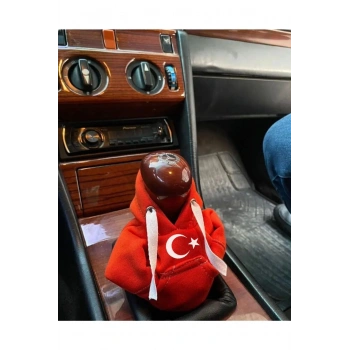 Vites Hoodie - Araç Vites Kıyafeti - Vites Poları - Türk Bayrağı Vites Hoodie