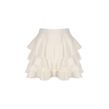 Kadın Mykonos Etek - Iç Göstermez