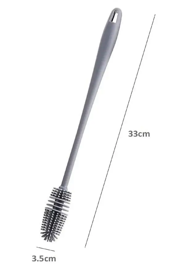 Biberon Emzik Temizleyici Tpr Silikon Fırça Kavanoz Termos Suluk Sürahi Yağ Şişe Temizleme Fırçası