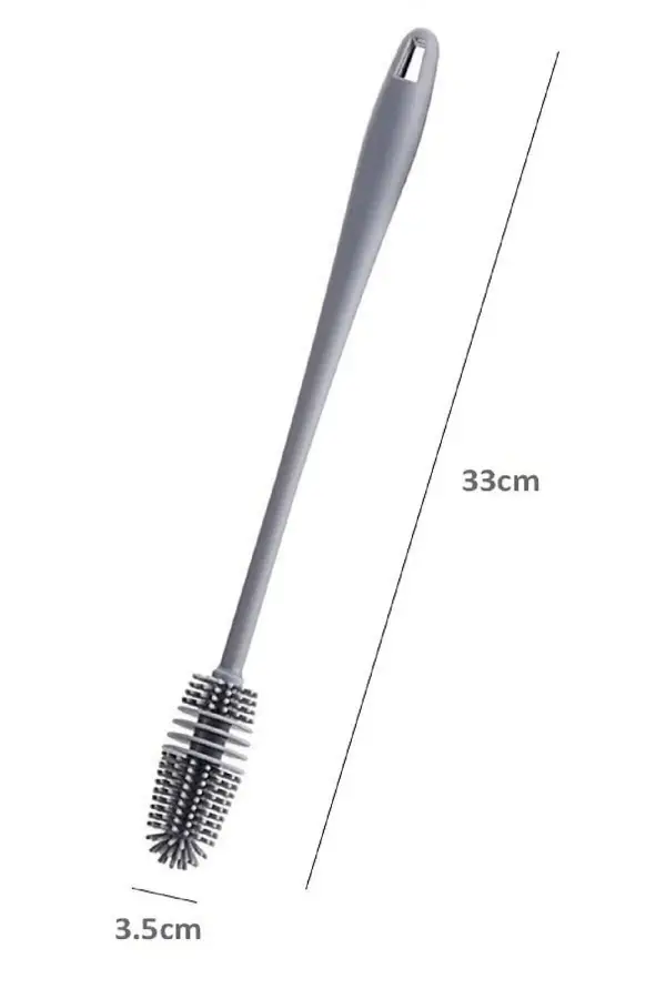 Biberon Emzik Temizleyici Tpr Silikon Fırça Termos Suluk Sürahi Yağ Şişe Temizleme Fırçası