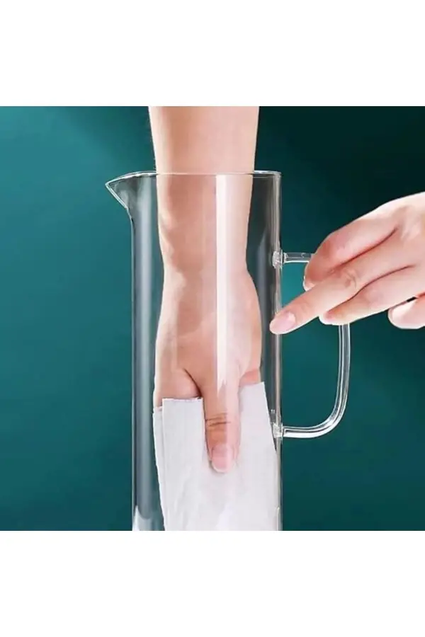 Borosilikat Cam Sürahi 2L