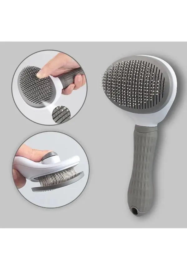 Pratik Çok Yönlü Kedi Fırçası Tiftik Tüy Toplayıcı Kedi Köpek Evcil Hayvan Tuşlu Rulo Tüy Toplayıcı