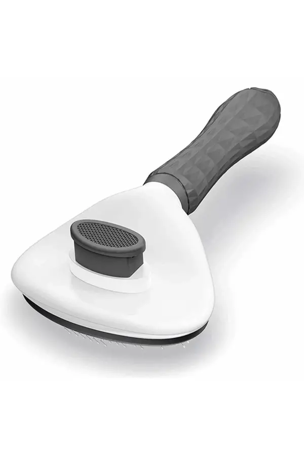 Otomatik Temizlenen Tuşlu Evcil Hayvan Fırçası Kedi Köpek Tarağı Kıl Tüy Toplama Tiftik Masaj Aleti