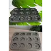 Çiçek Desenli Muffin Kalıbı Kek 12li Cupcake Kek Kapsülü Yapışmaz Mini Tart Kek Kapsülü