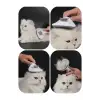 Otomatik Temizlenen Tuşlu Evcil Hayvan Fırçası Kedi Köpek Tarağı Kıl Tüy Toplama Tiftik Masaj Aleti
