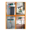 Teloskopik Mikrofiber Sihirli Çift Taraflı Çok Amaçlı Cam Silme Aparatı Pratik Mop Camsil Pratik