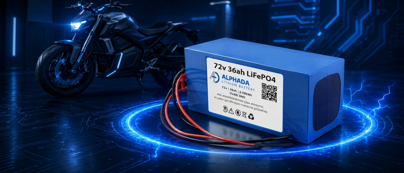 Elektrikli Motosiklet Aküleri