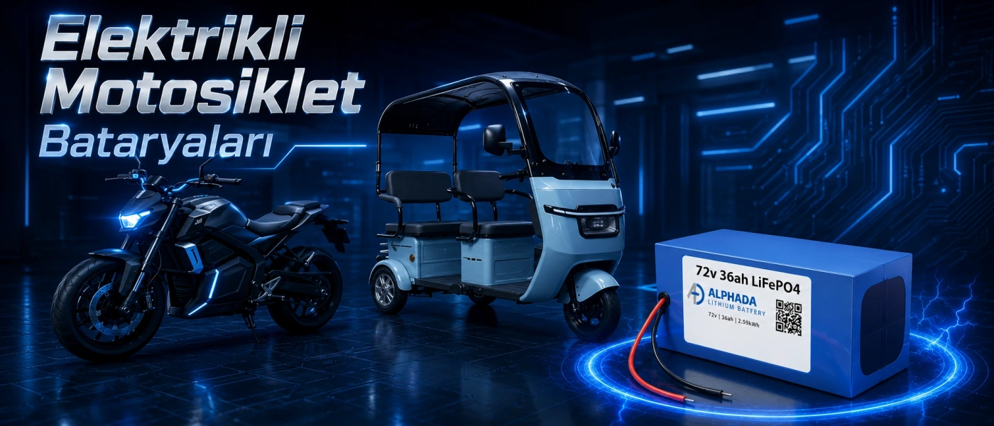Elektrikli Motosiklet Aküleri