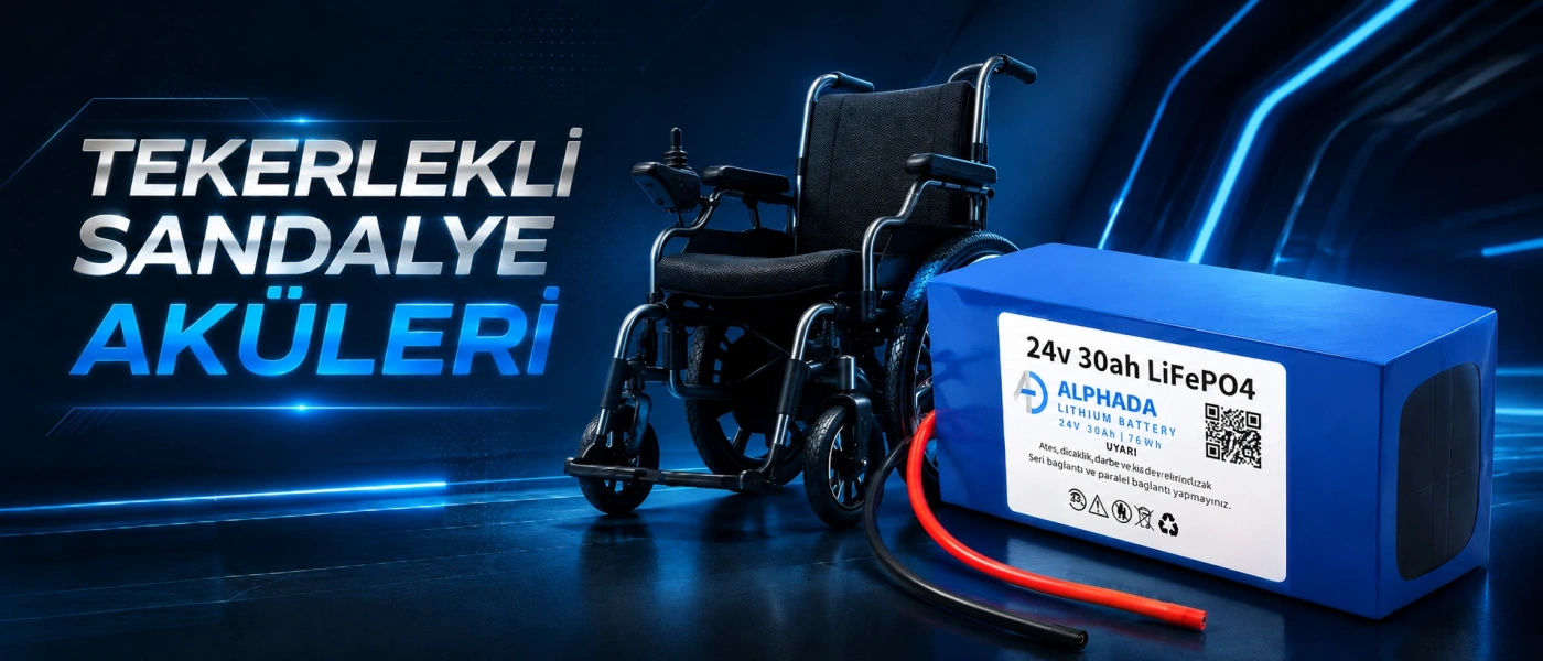 Tekerlekli Sandalye Aküleri