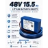 48V 15.5Ah Lityum Elektrikli Motosiklet Bisiklet Bataryası