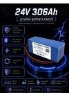 24V 306Ah Akıllı Bluetooth BMSli LiFePO4 Transpalet Aküsü