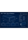 48V 12Ah Akıllı Bluetooth BMSli LiFePO4 Elektrikli Motosiklet Aküsü