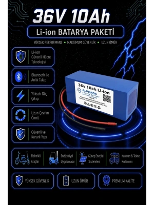 36V 10Ah Li-ion Elektrikli Bisiklet Bataryası