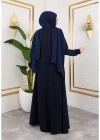 Medine Ipeği Mevlana Feracce (LACİVERT)
