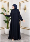 Medine Ipeği Mevlana Feracce (LACİVERT)