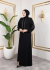 Fashion Şerit Detaylı Spor Feracce