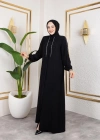 Fashion Şerit Detaylı Spor Feracce