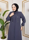 Fashion Şerit Detaylı Spor Feracce
