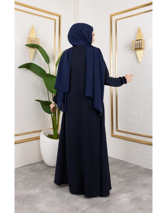 Medine Ipeği Mevlana Feracce (LACİVERT)