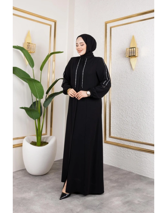 Fashion Şerit Detaylı Spor Feracce