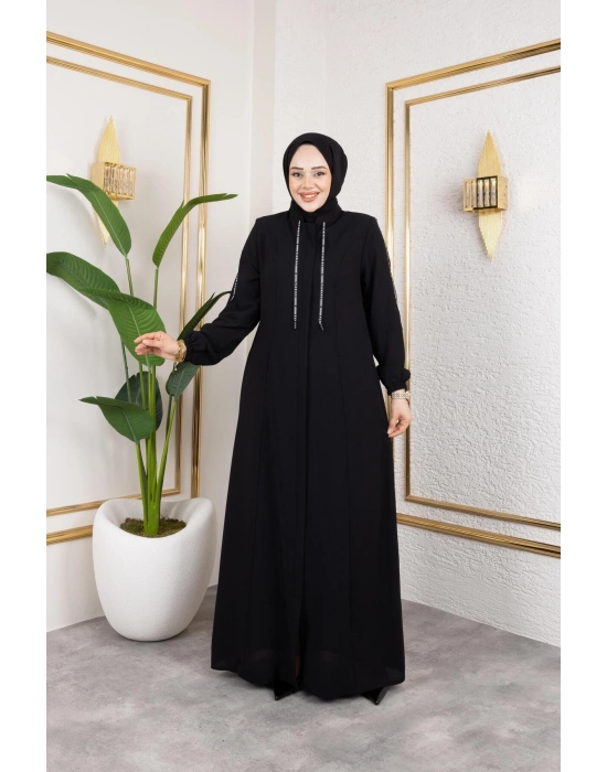Fashion Şerit Detaylı Spor Feracce