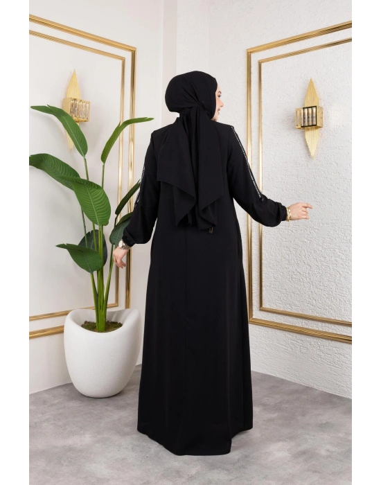 Fashion Şerit Detaylı Spor Feracce