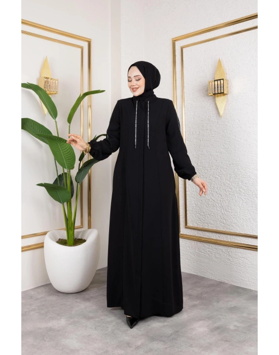 Fashion Şerit Detaylı Spor Feracce