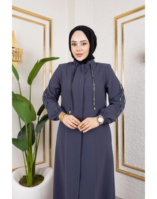Fashion Şerit Detaylı Spor Feracce
