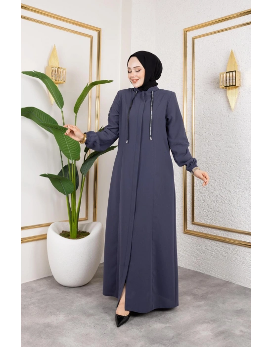 Fashion Şerit Detaylı Spor Feracce
