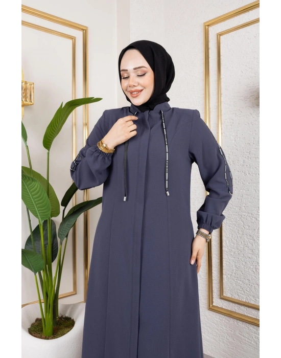 Fashion Şerit Detaylı Spor Feracce