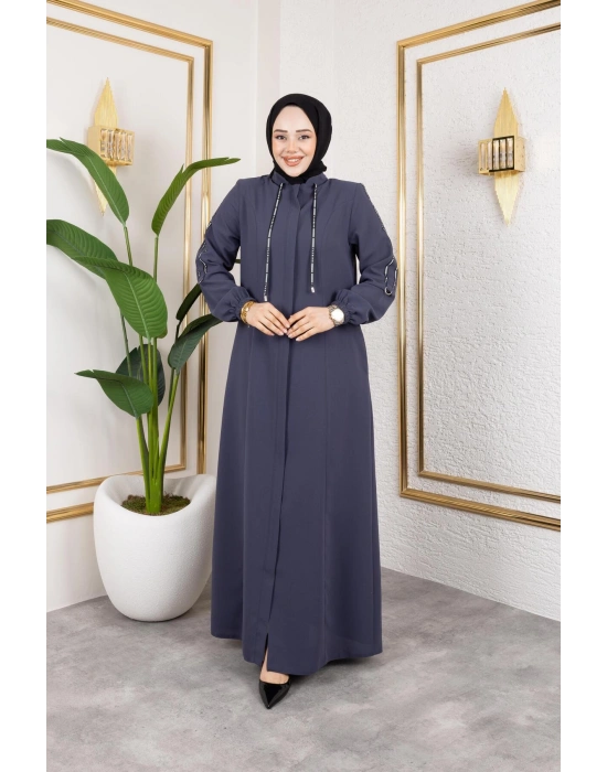 Fashion Şerit Detaylı Spor Feracce