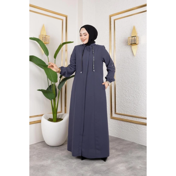 Fashion Şerit Detaylı Spor Feracce